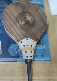 Soplador para potenciar el fuego de la chimenea